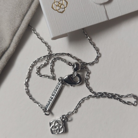 Kendra Scott Football Short Pendant Necklace, - Picture 5 of 8